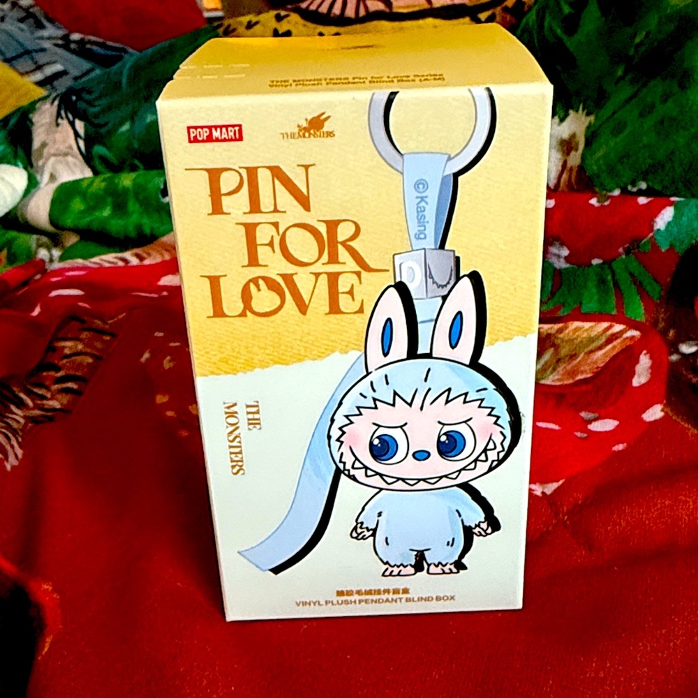 Confirmed M- Authentic Popmart Pin for Love